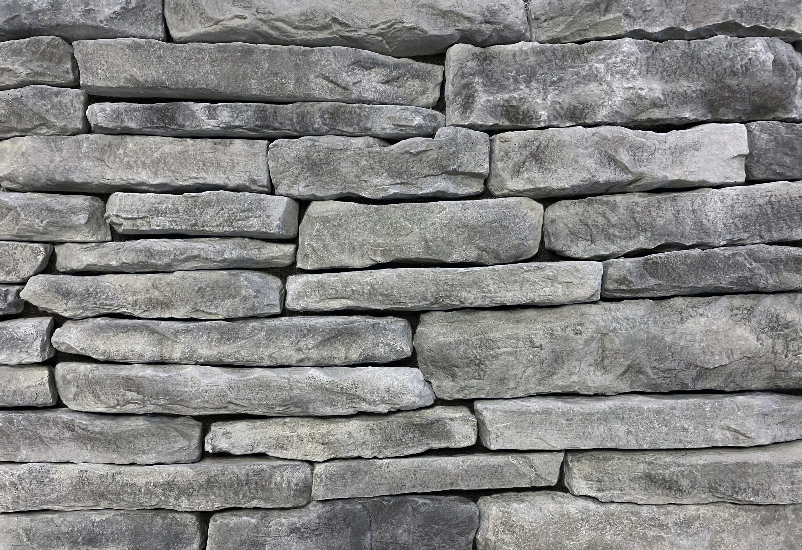 CHISELED STONE SERIES - 5' HEARTHSTONE (1 Piece w/Chiseled Face) - Grey